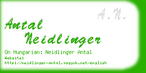 antal neidlinger business card